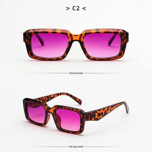 SiaNova Punk Pink Rectangle Shades