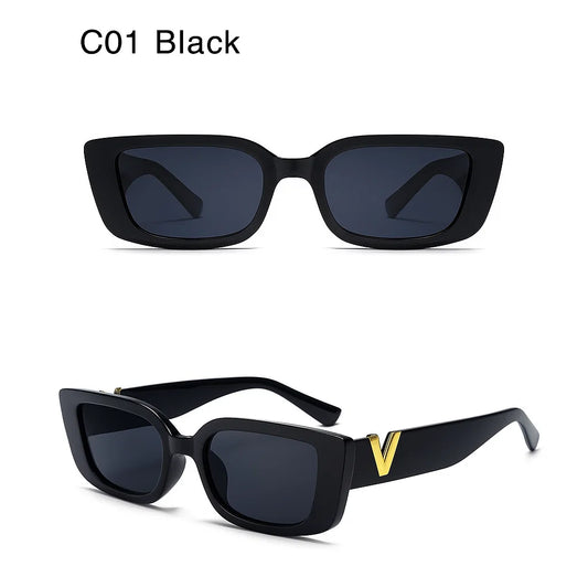 SiaNova Luxe Retro Rectangle Frames