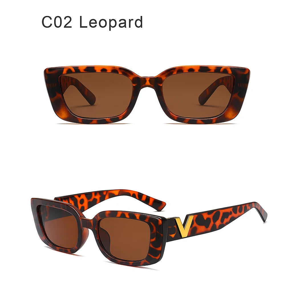 SiaNova Luxe Retro Rectangle Frames
