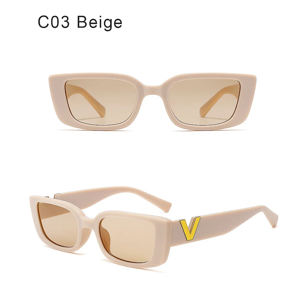 SiaNova Luxe Retro Rectangle Frames