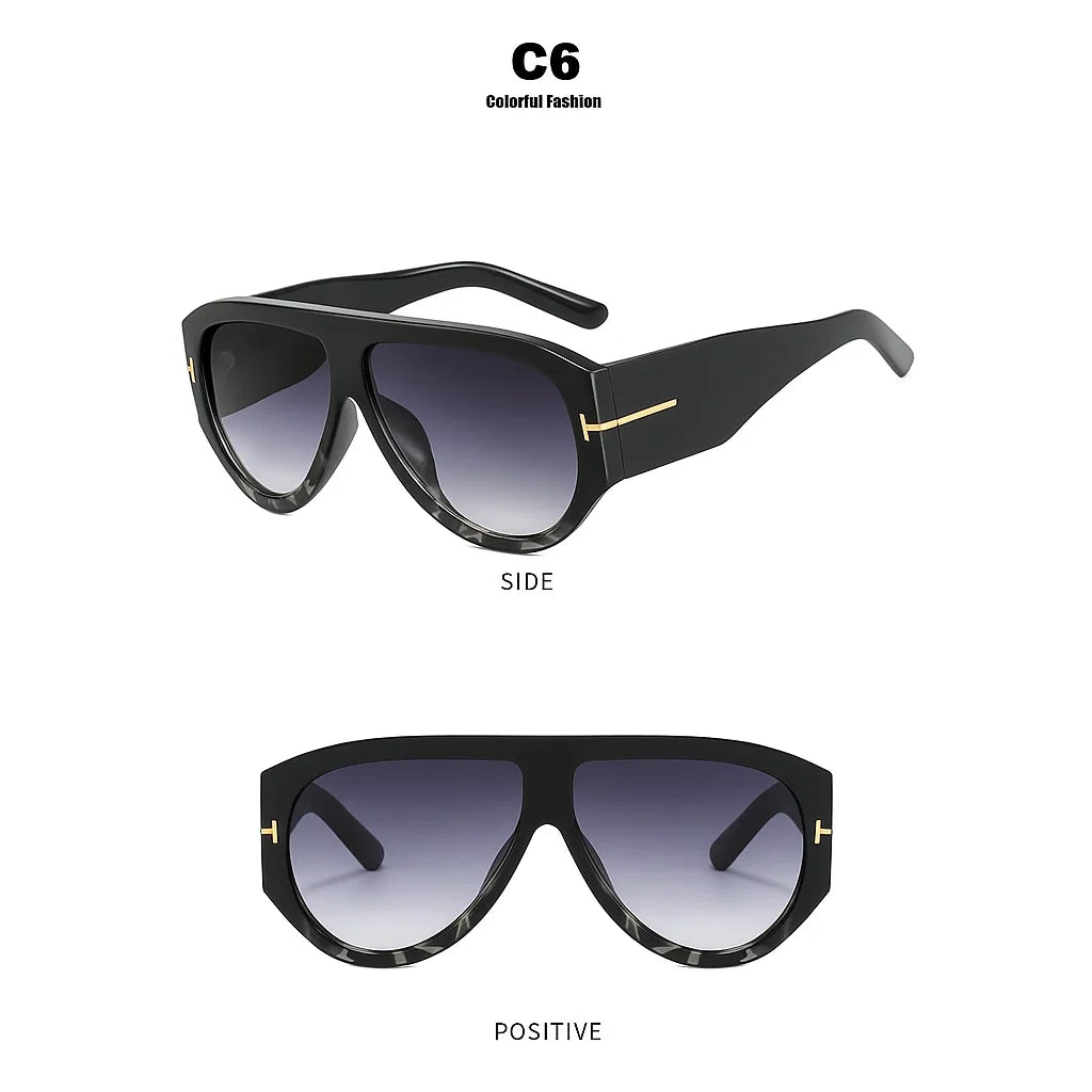 SiaNova Vintage Oval Shades