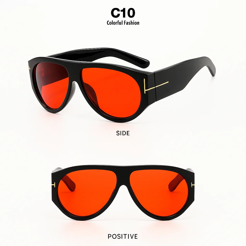 SiaNova Vintage Oval Shades