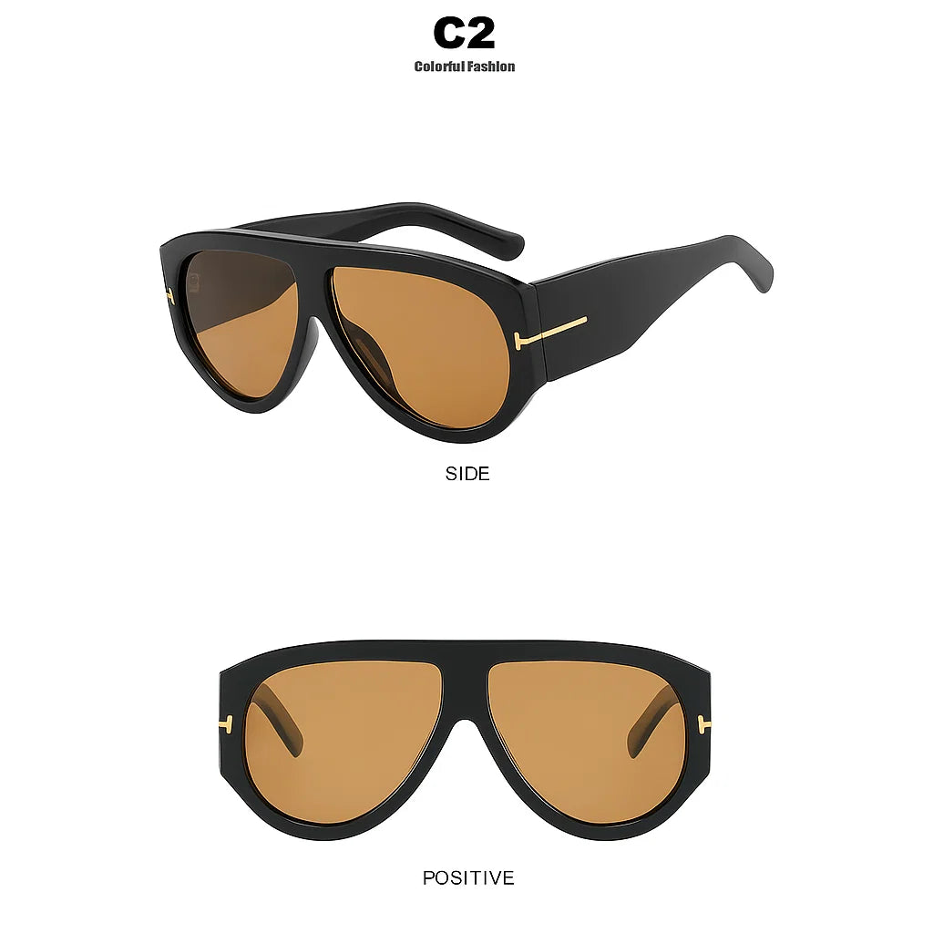 SiaNova Vintage Oval Shades