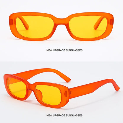 SiaNova Retro Steampunk Rectangle Shades
