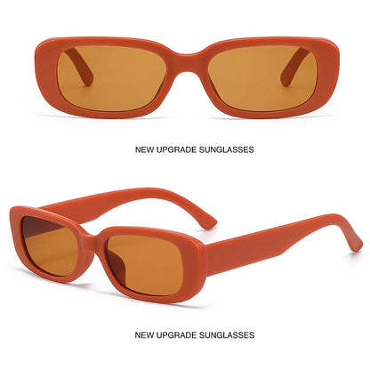 SiaNova Retro Steampunk Rectangle Shades