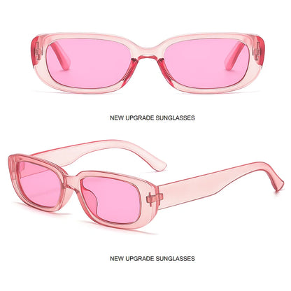 SiaNova Retro Steampunk Rectangle Shades