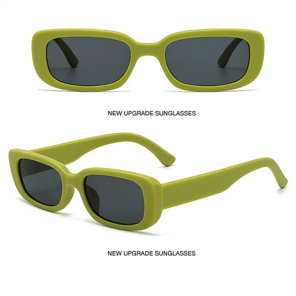 SiaNova Retro Steampunk Rectangle Shades
