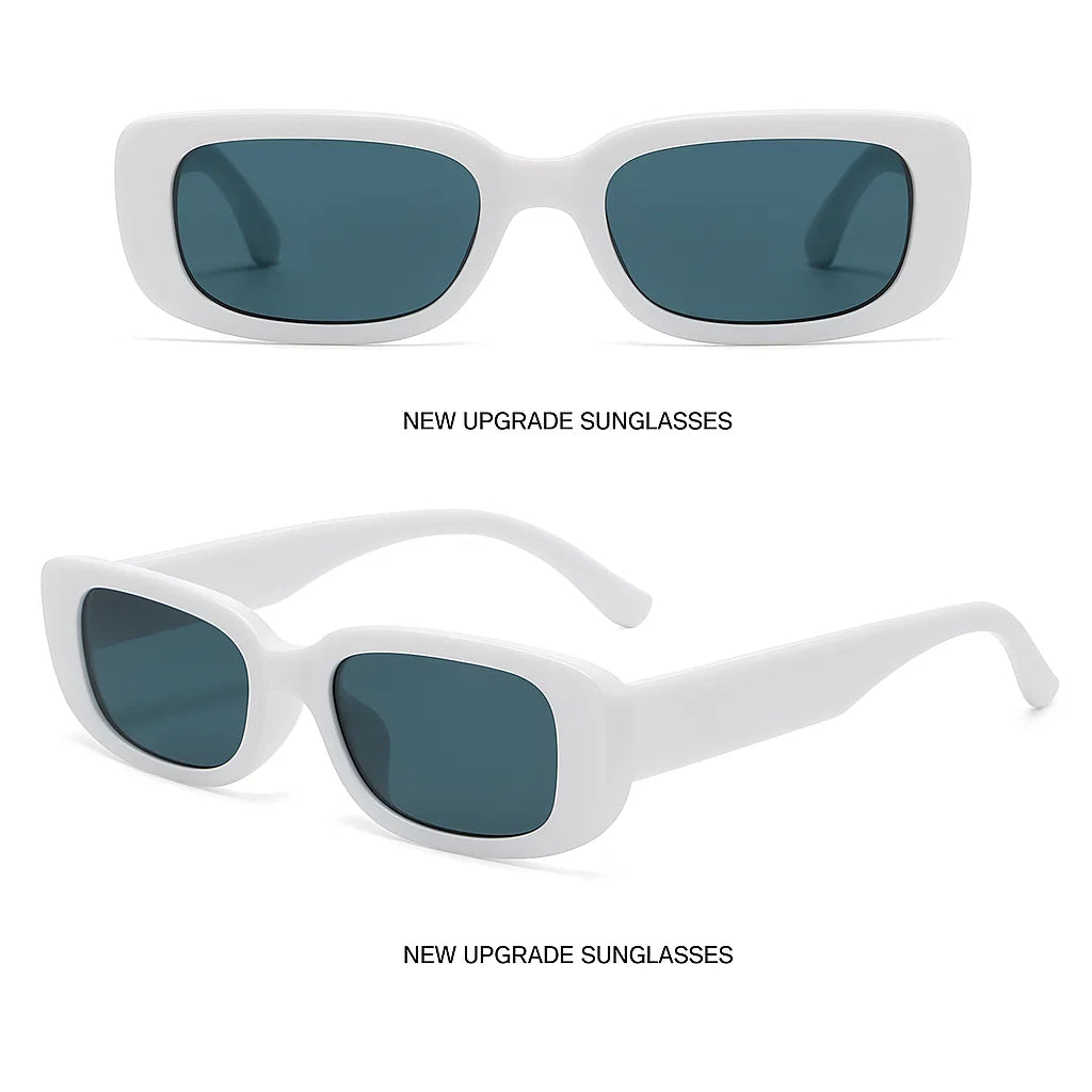 SiaNova Retro Steampunk Rectangle Shades