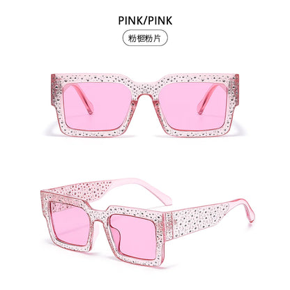 SiaNova Retro Shiny Square Shades