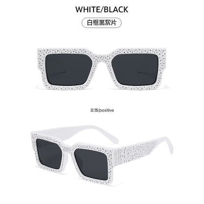 SiaNova Retro Shiny Square Shades