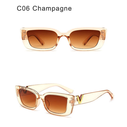 SiaNova Luxe Retro Rectangle Frames